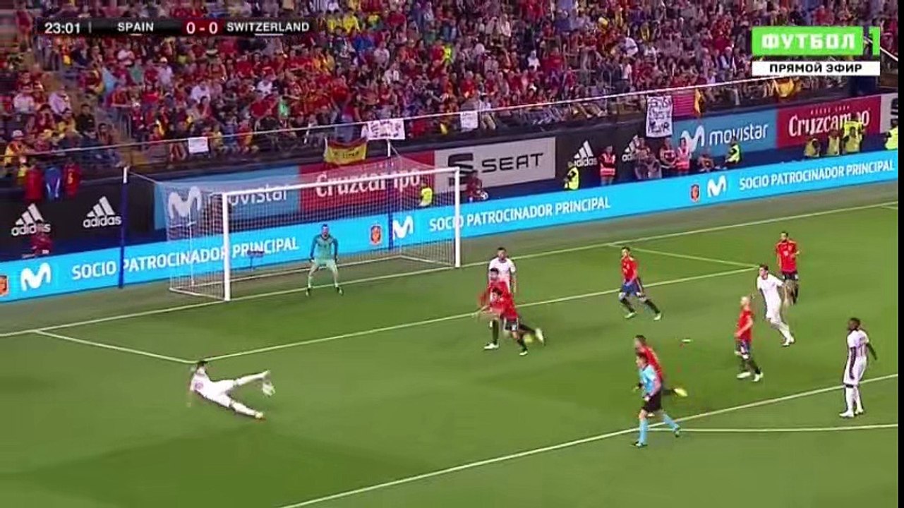 Spain vs Switzerland 1-1 All Goals & Highlights International Friendly 2018