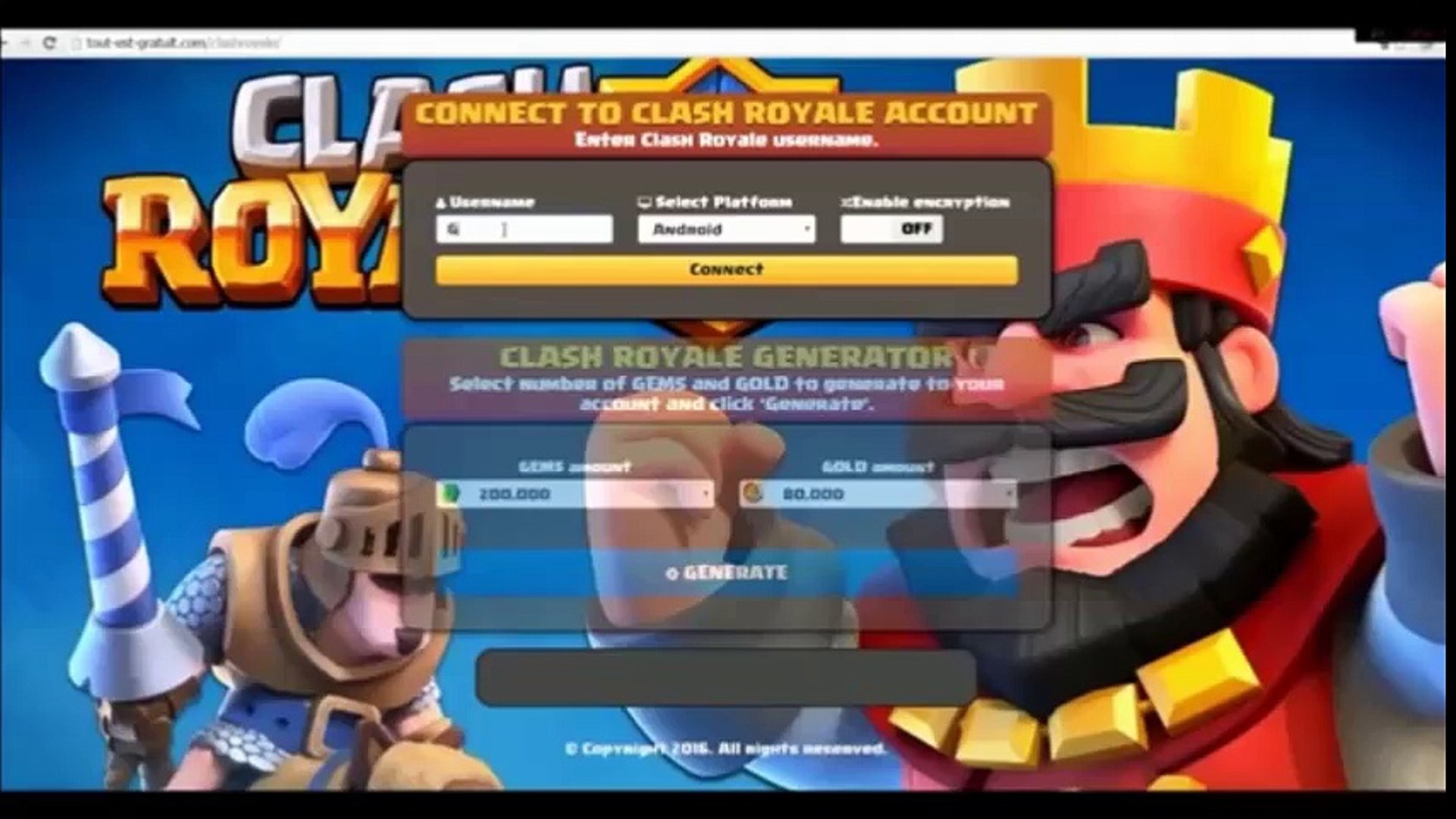 CLASH ROYALE GENERATOR - 