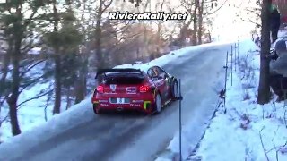 Rallye Monte Carlo 2017 shakedown snow and show