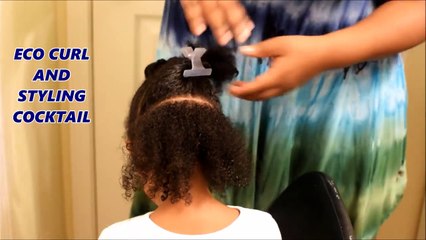 KIDS NATURAL HAIRSTYLES: The Pretzel Twists(Back To School)