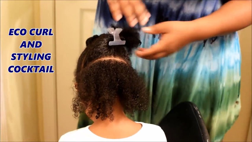 KIDS NATURAL HAIRSTYLES: The Pretzel Twists(Back To School)