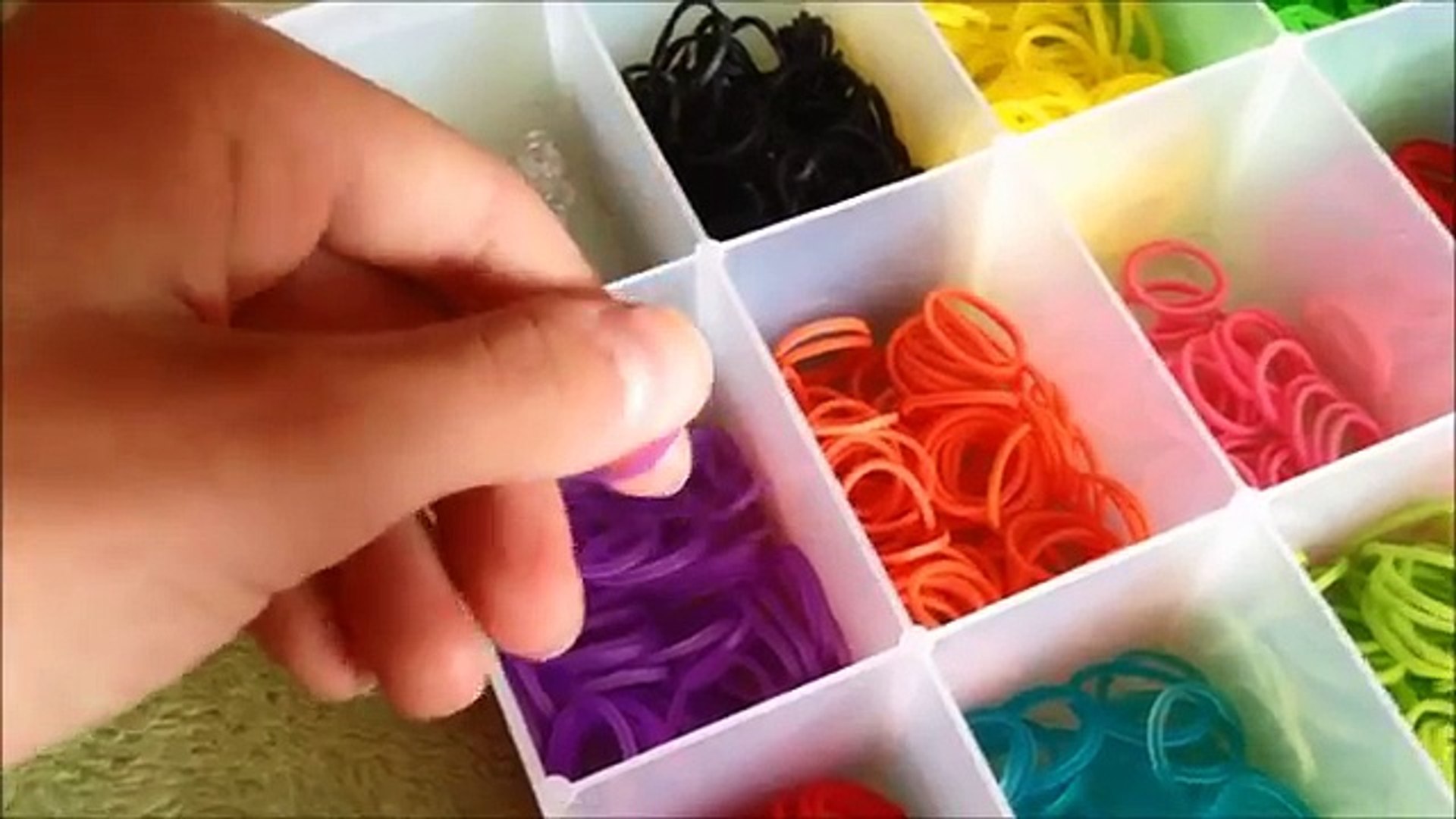 ⁣Updated Rainbow Loom Storage Case Tour!:)