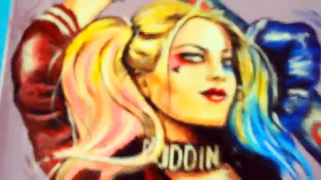 DIY Блокнот Отряд самоубийц Харли Квинн