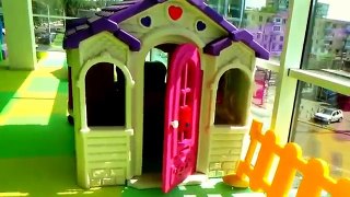 Indoor Playground fun for kids with Ball Pits and Funny Slides