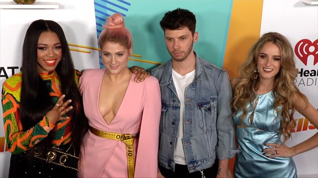 Carvena Jones, Meghan Trainor, James Graham, Stephanie Zelaya 2018 Wango Tango