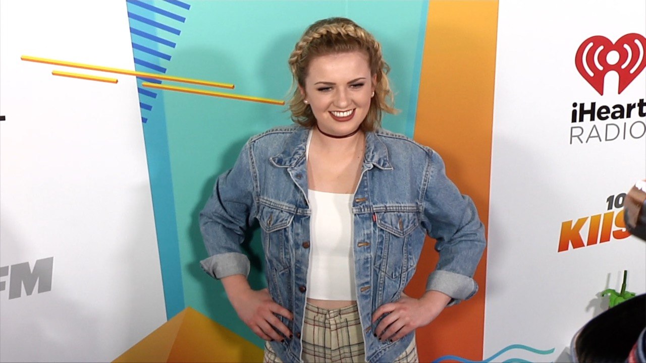 Maddie Poppe 2018 iHeartRadio Wango Tango Blue Carpet