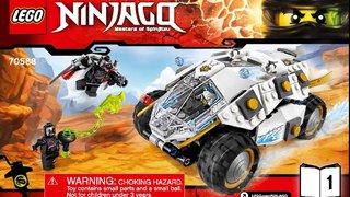 2016 Lego NInjago Titanium Ninja Tumbler instructions 70588