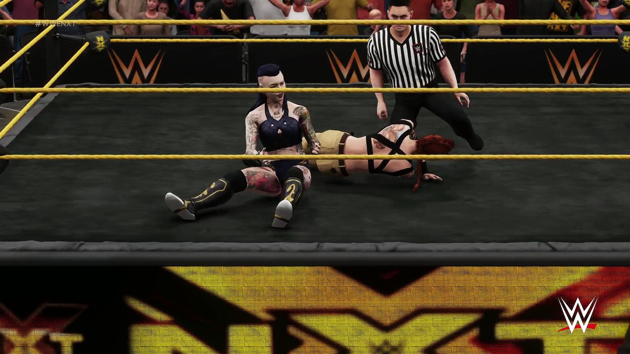 Jayde Fuentes vs. Nightmare Jessie in a singles match.