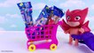 Learn Colors and to Count with Paw Patrol Pez Dispensers PJ Masks Baby Dolls! Fun Pretend Play Video