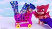 Learn Colors and to Count with Paw Patrol Pez Dispensers PJ Masks Baby Dolls! Fun Pretend Play Video
