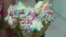 Rainbow Tie-Dye Ice-Cream Recipe