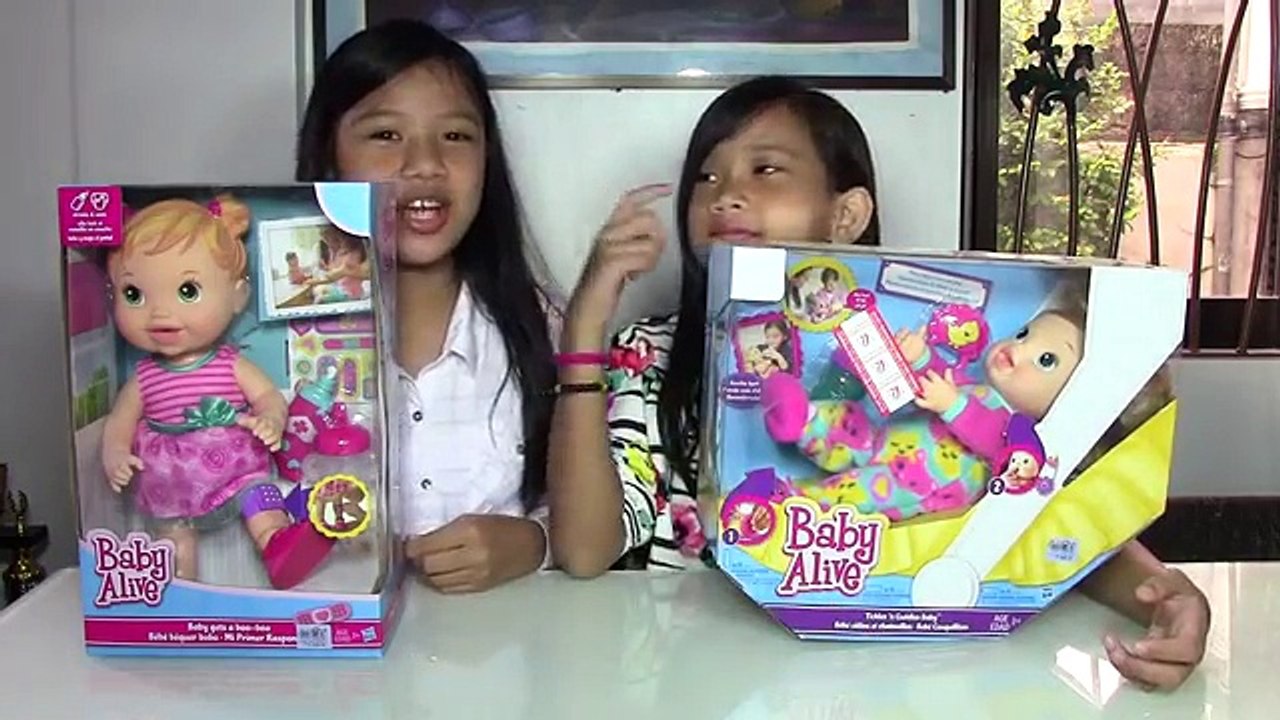 Baby Alive Baby Doll: Gets a Boo-Boo and Baby Alive Tickles n Cuddles - Kids Toys