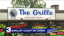 Surveillance Footage Shows Burglar Struggling to Steal from Memphis Restaurant