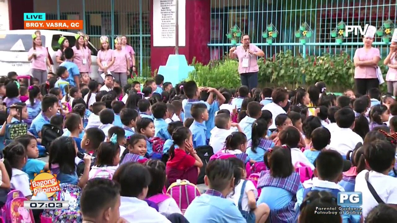 Updates sa Mines Elementary School kaugnay ng pagbubukas ng klase