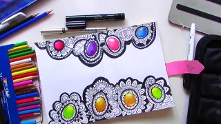 How to Draw Gems in Zentangle