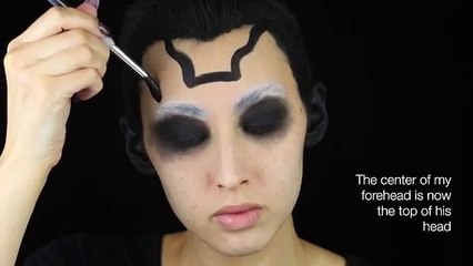 Zero Inspired Nightmare Before Christmas Makeup | HALLOWEEN new