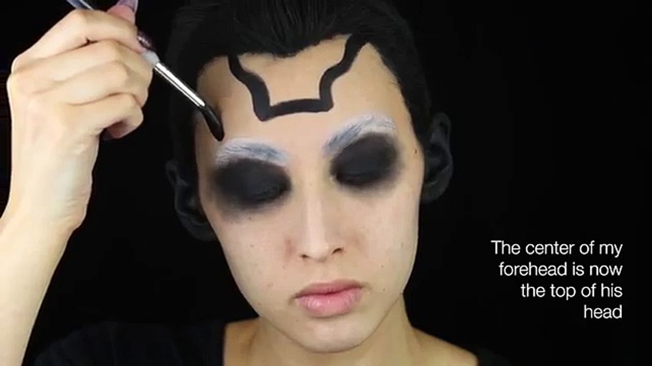 Zero Inspired Nightmare Before Christmas Makeup | HALLOWEEN new