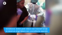 Bizar: dokter danst en zingt tijdens operatie