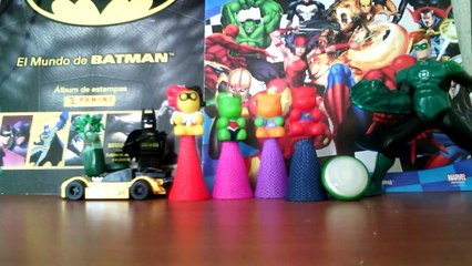 Nuevos Héroes panditas poing poing justice league