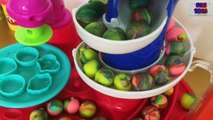 Play Doh Ice Cream Gumball machine   cupcakes maker - Playdough Sweet Shoppe Playset