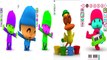 Talking Pocoyo Pato Colors Reion Compilation Funny Montage HD