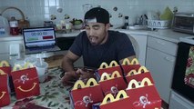 MCDONALDS 10 BOX HAPPY MEAL CHALLENGE!