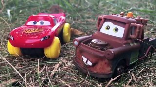 Disney Pixar Cars Lightning McQueen Learns How To Swim Sarge Mater Disney Cars Toys Stories For Kids