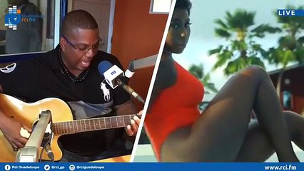 Le chanteur Yannick CABRION est en direct sur RCI : instant MIZIK avec DEE LAY !