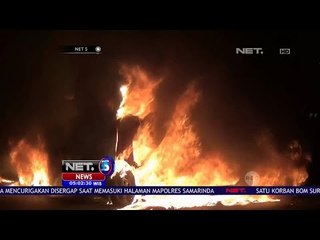 News Flash, Sebuah Angkot Terbakar Akibat Konsleting di Bagian Mesin - NET 5