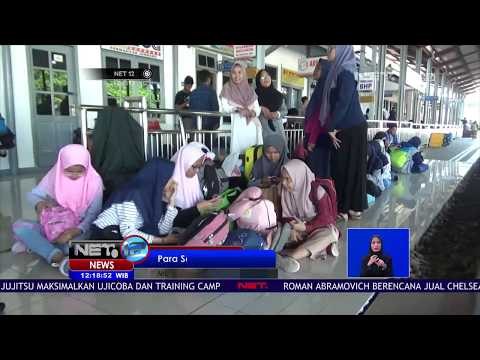 Ratusan Santri di Jombang Borong Gerbong Kereta-NET12