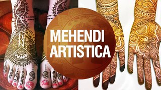 Learn Hatho Ki Mehndi(Full More Pankh Designs)Easy & Unique Mehendi Design(MehndiArtistica)