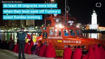 At Least 48 Migrants Dead After Boat Sinks Off Tunisian Coast