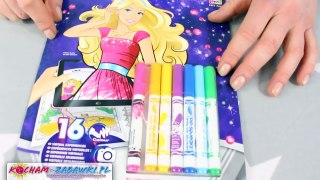 Colour Alive Barbie - Russell - Crayola - Barbie Colour Book / Kolorowanka Barbie - 95 1049