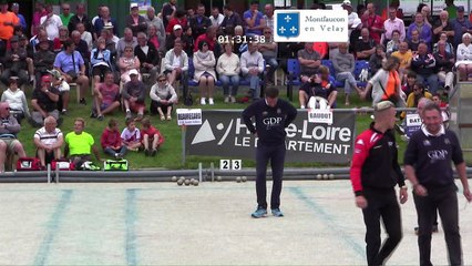 Finale, douzième étape du Super 16 masculin, Montfaucon-en-Velay 2018