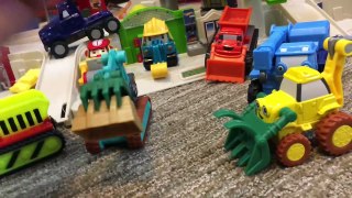 NEW BOB THE BUILDER TOYS COLLECTION diecast Tread Truck & Shifter Forklift Street Vehicle 뚝딱뚝딱 밥아저씨