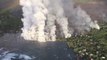 Kilauea Lava Flow Rolls Into Sea at Kapoho Bay