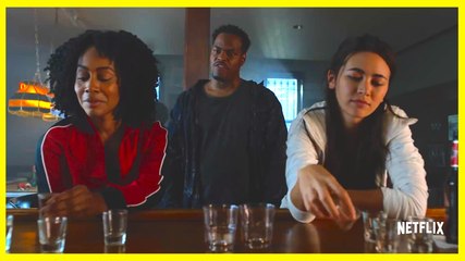 LUKE CAGE Season 2x01 - Misty and Colleen Bar Fight Scene