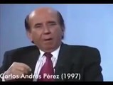 Recordar es vivir: ¿Cuánta razón tenía? El día que Carlos Andrés Pérez predijo que Chávez traería la catástrofe a Venezuela. Deja tus comentarios 