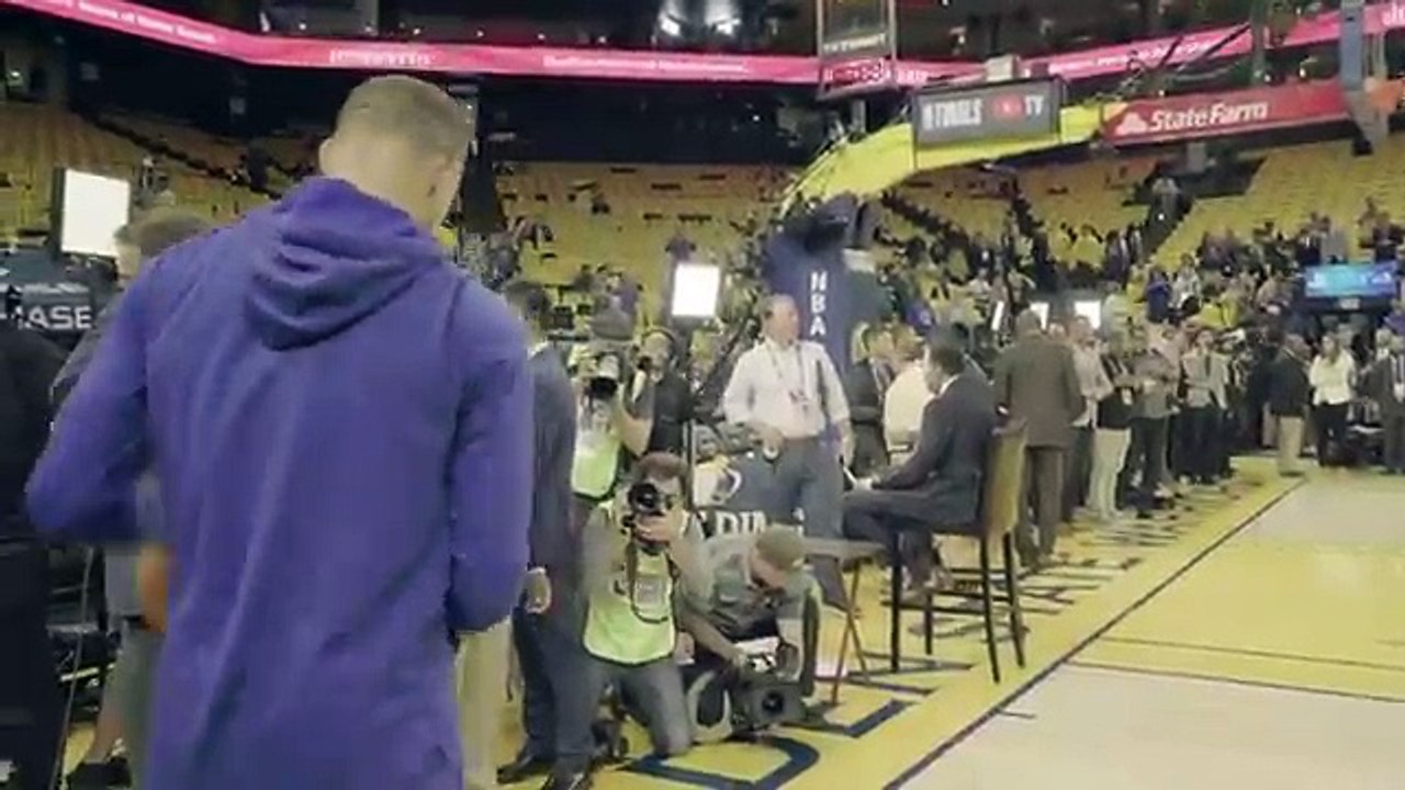 Jalen Rose and Michelle Beadle NBA Finals vlog- Live reaction to JR Smith’s mistake - Get Up! - ESPN