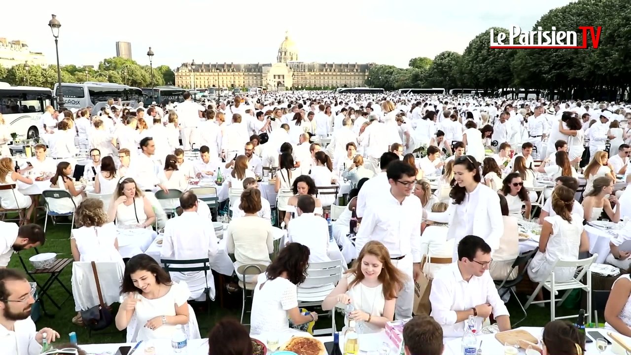 Le Dîner en Blanc fête ses 30 ans aux Invalides