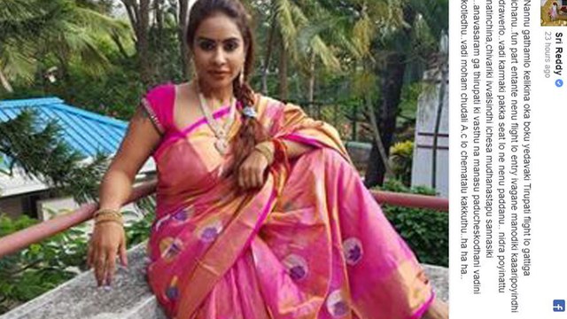 Sri Reddy Makes Sensational Comments On Heroines