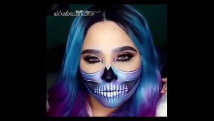 Top 10 Easy Halloween Makeup Tutorials Compilation 2016