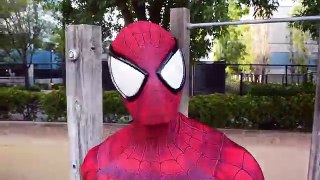 Spiderman Street Workout