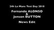 Fernando Alonso, mejor tiempo en la jornada de pruebas en Le Mans