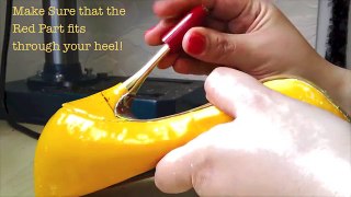DIY Lipstick Heels Shoes Tutorial (English)