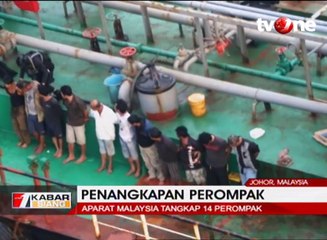 Aparat Malaysia Tangkap 14 Perompak