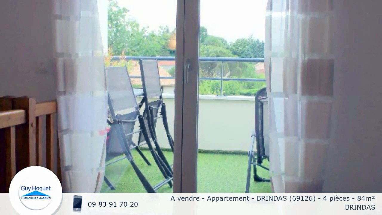 A vendre - Appartement - BRINDAS (69126) - 4 pièces - 84m²
