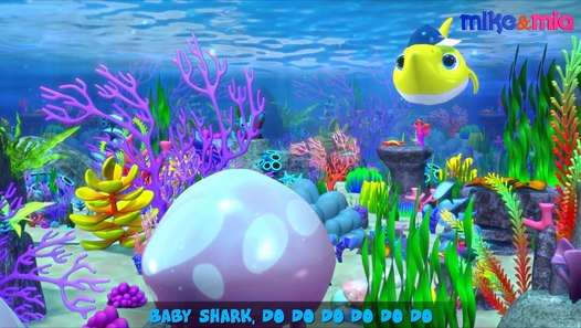 Baby Shark | Nursery Rhymes and Kids Songs | Mike and Mia - video ...