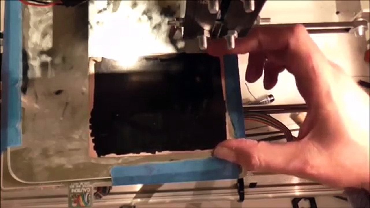 Making PCB with 3D printer and permanent marker