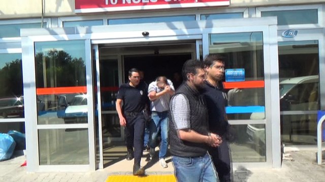 Ayakları tutmayan sözde 'Kadı' olan DEAŞ şüphelisi adliyeye tekerlekli sandalye ile geldi